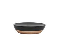 MSV Porte Savon Céramique Amman Noir & Doré