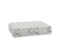 Porte savon - MSV - Evora - En céramique - Gris et blanc