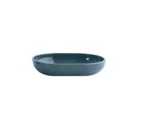 MSV - Porte-Savon PS Inagua - Design Moderne pour Salle de Bain - Taille 13 x 10 x 3 cm - Couleur Pétrole - Matériau Résistant à l'eau - Idéal pour Tous Types de Savons