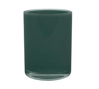MSV Salle de bains Série "ASPEN" Poubelle de toilette design Poubelle à pédale Poubelle à couvercle basculant 6 litres (ØxH) : env. 18,5 x 26 cm Vert Basil