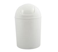 MSV Poubelle à Bascule PS 5L Blanc