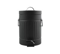 Poubelle ? P?dale Acier 3l Habana Noir