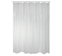 Msv 140270 rideau de douche pvc blanc à pois 180 x 200 x 0,1 cm Blanc à Pois G
