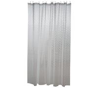 MSV Rideau de Douche EVA Kolding 180x200cm QUALITÉ Premium Transparent - Anneaux Inclus