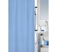 Rideau de douche - Bleu - Polyester - 180 x 200 cm - MSV
