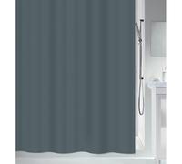 MSV Rideau de Douche Polyester Romana 180x180cm Gris