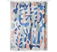 MSV Rideau Polyester Solea 180 x 200 cm Idéal pour Décorer Votre Intérieur avec Élégance et Style, Parfait pour Salon, Chambre Ou Bureau, Facile à Installer et Entretenir, Multicolor