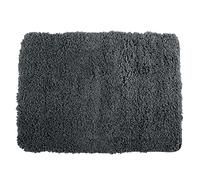 MSV - Tapis de Bain Microfibre - 40 x 60 cm - Gris Foncé - Confort Douillet - Absorption Rapide - Idéal pour Salle de Bain - Facile à Entretenir - Séchage Rapide