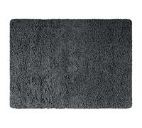 MSV - Tapis de Bain Microfibre - 50 x 70 cm - Gris Foncé - Confort Douillet - Absorption Rapide - Idéal pour Salle de Bain - Facile à Entretenir - Séchage Rapide