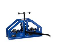 MSW Cintreuse À Galet 3 Galets Manuelle Rouleuse Profilés Professionnelle Pyramidale MSW-TRB-100 (Rayon 66-120 cm, Pour Tubes Ø 38 mm, Angle 0-360°, Manivelle, Acier Au Carbone)
