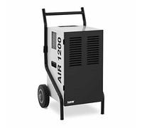MSW Déshumidificateur de chantier professionnel, Capacité 50 l/24 h, Surface jusqu'à 90 m², Circulation d'air 596 m³/h, Mobilité accrue, Écran LED, Déshydrateur d'air, Absorbeur d'humidité