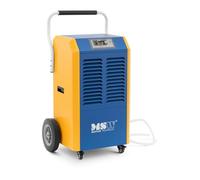 MSW Déshumidificateur Professionnel 138 l/jour Surfaces 130-150 m² Air Brassé 1300 m3/h avec Poignée - Pro Series Séchoir de chantier Absorbeur d'humidité Électrique Industriel Cave et Garage