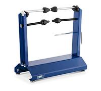 MSW Équilibreuse Statique Manuelle pour Pneu Roue De Moto MSW-MWB-11 (Ø Roue 66 cm Max., Ø Axe 12,5 mm, Ø Cône 38 mm Max., Acier Au Carbone, Pieds Réglables en Hauteur)