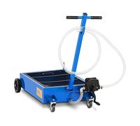 MSW MSW-WOT-50 Bac De À Vidange D'Huile Récupérateur Récupération Récipient Moteur Voiture Panne (55 l, Pompe Manuelle, 20 l/Min, Raccord : 1/2 Pouce (1,27 cm) / Tuyau : 2,2 m)