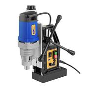 MSW Perceuse Magnétique Carotteuse Fraiseuse Colonne Électro-Aimant MSW-MD32-PRO (1300 W, 600 U/min, Ø Carottage max. 35 mm,Profondeur max. 50 mm, Arbre Weldon 19 mm)