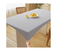 Mswborml Imperméable Nappe Rectangulaire Toile Cirée avec Bord Élastique, Douce Nappe de Table Carré Mperméable, Rectangulaire Protege-Tableau Élastique, Facile à Nettoyer,D,90x180cm/35x71in