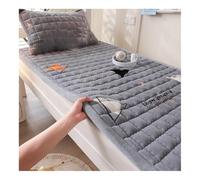 Mswborml Velours Tatami Matelas de Sol, Épais Matelas de Sol Futon Japonais Pliable, Matelas de Sol Tatami, Enroulable Faltbar Tapis de Couchage Pliable, Facile À Ranger,A,90x190cm/35x75in