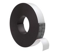 msymsyu Bande Magnétique Autocollante 4 m, Scotch Magnetique 2mm x 15mm | Noir Découpable Ruban Adhésif Magnétique, Bande Aimantée Adhésive pour Cuisine, Bricolage, L'école, Maison, Loisirs Créatifs