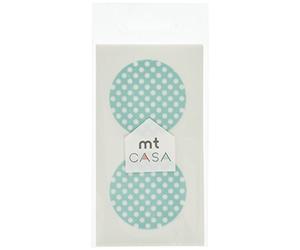 MT Casa 50 mm Joint Cercle Autocollant - Dot Mint Base (lot de 10)