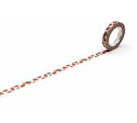 MT SOU SOU Ruban de masquage Washi Rouge tomate 7 mm x 7 m