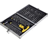 MT01L147 Jeu d'embouts 147 pièces avec porte-embout, avec mini cliquet embout
