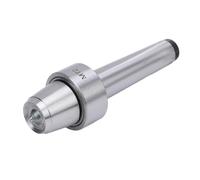 MT2 Live Tailstock Center Cup et Point Tip, Tour Live Center Cup avec Roulement à Billes, Tour en Acier Inoxydable Live Center Cup pour le Travail du Bois et des Métaux