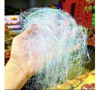 MTADSBKFP Papier de Soie déchiqueté pailleté, Papier déchiqueté irisé froissé de 100 à 500 g, idéal for Les Cadeaux légers et agréables à Utiliser(Iridescent,100g)