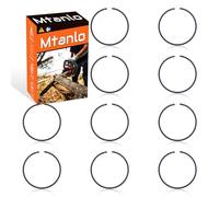 Mtanlo 10 pièces 50mm x 1.2mm segment de Piston pour Stihl 044 MS440 MS441 TS410 TS420 partie de tronçonneuse, 10 pièces segment de Piston