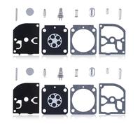 Mtanlo 2 Pièces Joint de Carburateur pour Stihl FS 38 45 55 46 FS38 FS45 FS55 FS46 HS45 BG45 BG85 MM55 BT45 C1Q-S66 Tondeuse, Carburateur Joint Membrane Kit de Réparation