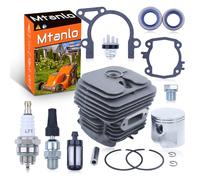 Mtanlo 50mm Cylinder Piston Gaskets Kit For Stihl TS410 TS420 TS 410 420 Cut-Off Saw, Cylindre Piston Kit, Spark Plug, Decompression Valve, Plug, Fuel Filter