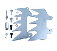 Mtanlo Bumper Spike Abattage Chien Chaîne Catcher Kit Pièce De Rechange pour Stihl MS660 MS460 MS440 066 046 044 Tronçonneuse Remplacer 1122 650 7700, 1122 664 0503