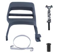 Mtanlo Déflecteur de Frein Poignée de Frein de Chaîne pour Husqvarna 340 340E 345 345E 350 Chaîne Kit de réparation Tronçonneuse Accessoire Pièces de Rechange Remplacer 503 85 09-01