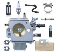 Mtanlo Kit de Carburateur pour STIHL 029 039 MS290 MS390 MS310 Tronçonneuse, Carburateur 125B avce Filtre à Carburant, Filtre à Air, Tuyau de Carburant, Remplacer pour 1127 120 0650