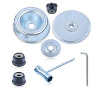 Mtanlo Kit de Fixation de Lame pour Stihl FR85 FS55 FS70 FS80 FS90 FS100 FS120 FS200 FS250 Débroussailleuse, avec ouille, Clé à Six Pans Creux, Remplacer pour 4130 713 1600
