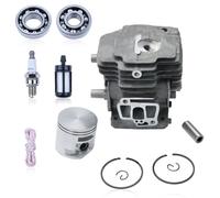 Mtanlo Kit de piston cylindrique 42 mm pour Stihl FR410C-E FS260 FS260C-E FS260C-EZ FS260R FS260RC-E FS261 FS261C-E FS261C-EZ FS410, remplacement OEM 4147 020 1207