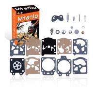 Mtanlo Kit de Réparation de Carburateur Remplace pour Walbro K20-WAT Husqvarna 55 51 455 460 Rancher Echo Poulan Pro Homelite Stihl 026 Pièce de Rechange pour Tronçonneuse