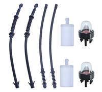 Mtanlo Ligne de Retour de Carburant Filtre à Carburant pour Husqvarna 435 435E 440 440E 445 445E 450 450E 544128601 577535101 523055201, avec 188-512-1 Poires d'amorçage 530047721
