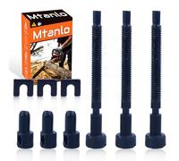 Mtanlo Lot de 3 Tendeurs de Chaîne pour Husqvarna 61 66 266 268 272 281 288 162 181 281XP tronçonneuse, Chaîne Vis de Réglage du Tendeur Remplacer 501537101