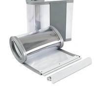 MTHGH Rideau De Porte en Plastique Rideaux À Lamelles Verticales Rideau À Lanière PVC Transparent Imperméable Rideau Exterieur Porte Anti Chaleur(0.25cm,W40cmxH260cm)
