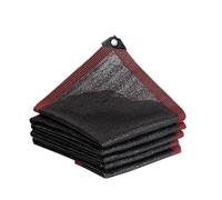 MTKSFDC Brise Vue Filet Pare-Soleil Noir Anti-UV à 12 Broches, Couverture d'ombrage for Plantes de Balcon de Jardin, auvent de Pergola d'extérieur, Tissu Pare-Soleil for Piscine(2x6m)