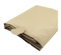 MTKSFDC Brise Vue Pergola de Jardin en Polyester, Voile d'ombrage imperméable, Filet de sécurité for Balcon, Filet de clôture Coupe-Vent for terrasse(Khaki,1.2x7m)