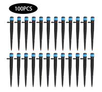 Mtlavishness 100 pièces Type d'insert de Sol arroseur Goutte à Goutte pour système d'arrosage de Jardin Outil d'arrosage pour Irrigation de Jardin arrosage de pelouse Plantation