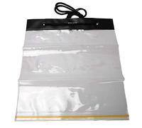 Mtlavishness 2 pièces Papeterie étanche multifonctionnelle Sac à Stylo Transparent Support de Carte de Stockage matériau Durable avec Grande capacité pour Les étudiants