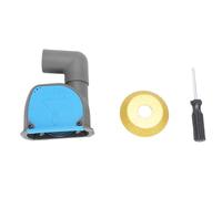 Mtlavishness Accessoire de collecteur de poussière adapté pour meuleuse d'angle 100 115 9 mm PA66 Couvercle de carénage anti-poussière avec meule 25 mm Couvercle anti-poussière (25MM)