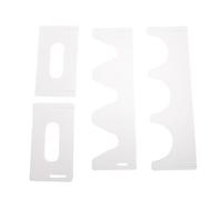Mtlavishness Casier à vin pour réfrigérateur Porte-Bouteille de vin en Acrylique Transparent Peut contenir 3 Bouteilles Assemblage Facile pour réfrigérateur Cuisine Bar