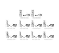 Mtlavishness Lot de 10 accessoires pour autocuiseur, couvercle anti-blocage, support de valve à flotteur, joint de remplacement de valve à flotteur, ensemble de joints de valve à