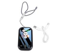 Mtlavishness Mini détecteur Pm2.5 Détecteur numérique portable de qualité de l'air L'affichage LCD détecte l'humidité Pm2.5 PM10 Pm1.0 pour les voyages à domicile intérieur haute (Noire)
