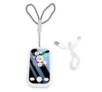 Mtlavishness Mini détecteur Pm2.5 Détecteur numérique portable de qualité de l'air L'affichage LCD détecte l'humidité Pm2.5 PM10 Pm1.0 pour les voyages à domicile intérieur haute (Blanche)