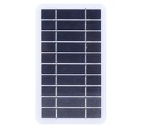 Mtlavishness Panneau Solaire en Silicium polycristallin 2 W 5 V, Batterie Solaire extérieure, Alimentation Mobile pour Charger Un téléphone Portable, Panneau Solaire pour