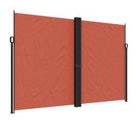 mtlskopl Auvent Latéral Rétractable Terre Cuite 220x1200 cm Brise-Vue | Protection solaire et visuelle idéale pour balcon, terrasse et jardin. Toile résistante avec cadre en acier solide.